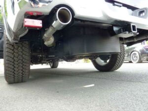 Cuve GPL installée sur un Dodge RAM