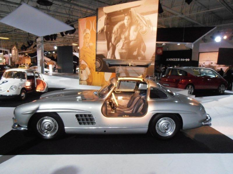 Une Mercedes 300 SL au Mondial 2014