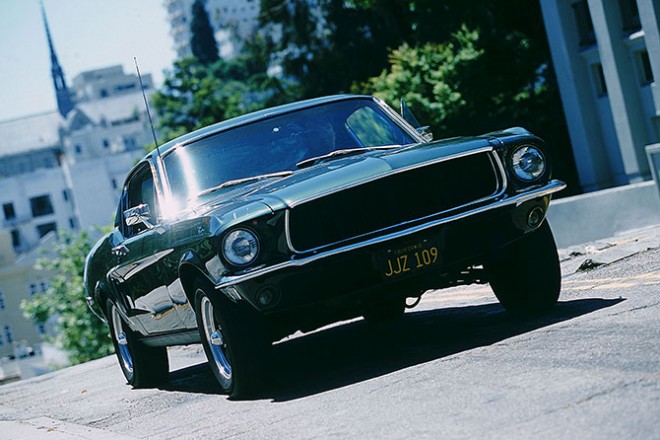 La Mustang Fastback de Bullitt dans San Francisco