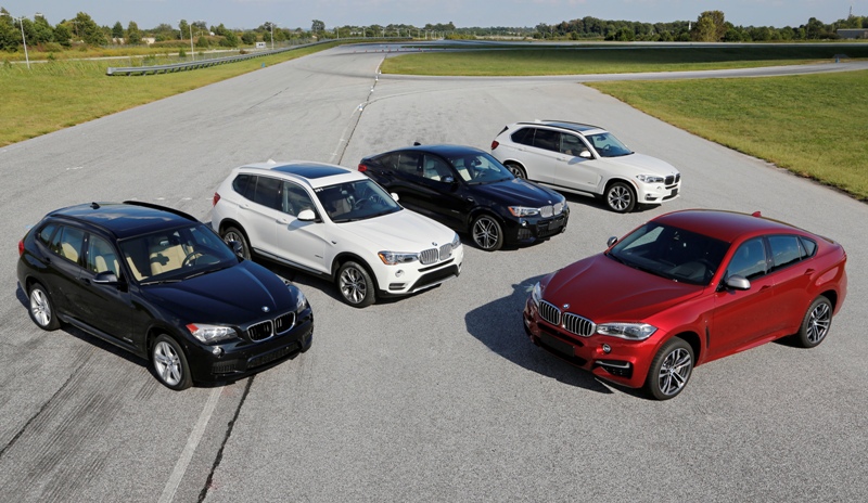 La gamme de SUV de BMW