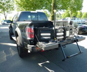 La benne du pick up Ford F150