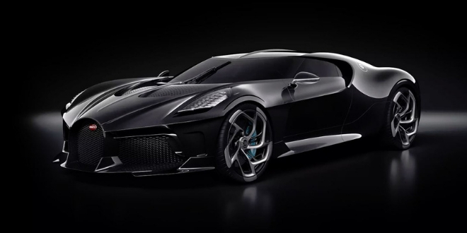 La "Voiture Noire" de Bugatti présentée au Salon de Genève 2019